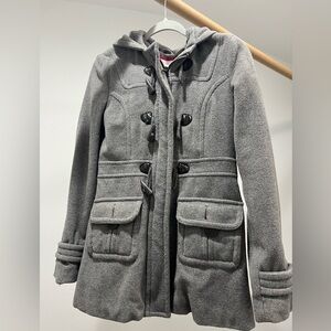 Aeropostale Coat
Grey 
Size:S